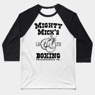 Mighty Mick's Boxing Baseball T-Shirt